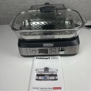 Cuisinart STM-1000 Cook Fresh Digital Glass Steamer Stainless Steel